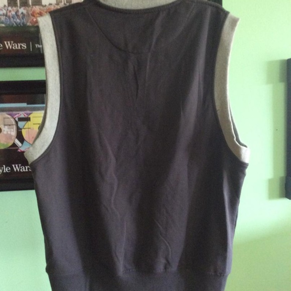 Mens Short Sleeve Vest Sweatshirt XL - Picture 4 of 4